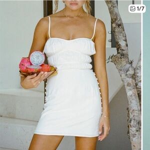 Sabo Pana White Mini Dress Size XS New with tag